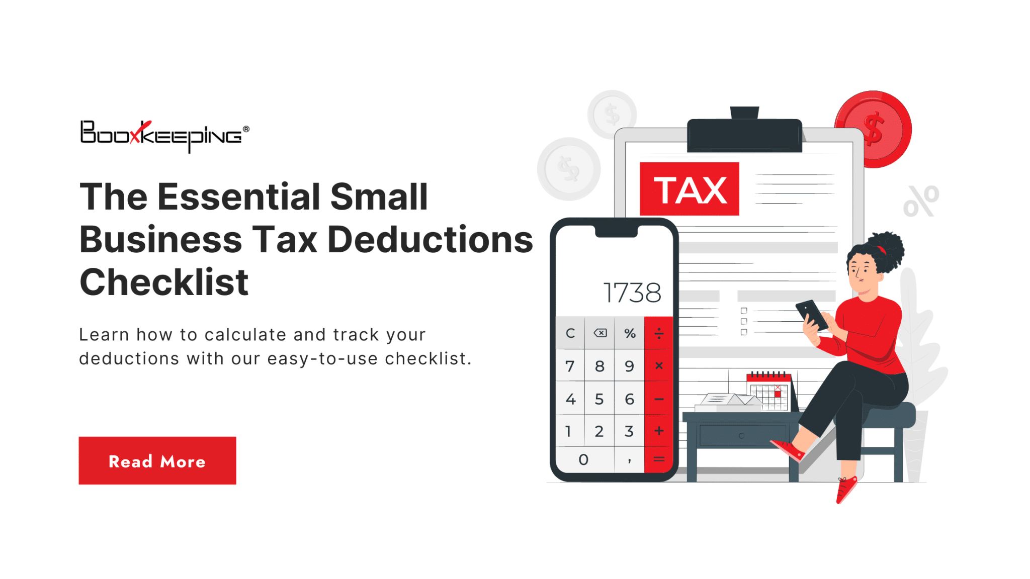 The Essential Small Business Tax Deductions Checklist BooXkeeping
